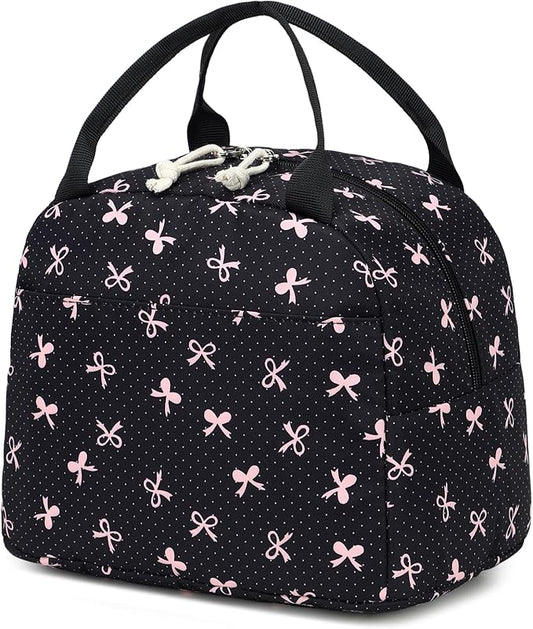 Bluboon Lunch Bag for Women Men Cute Lunch Tote Bags Reusable Insulated Lunch Box Large Capacity Reusable Insulated Cooler for Work Picnic or Travel