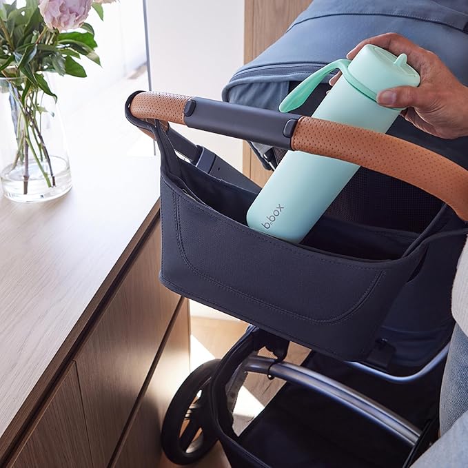 b.box Triple Insulated 23oz Water Bottle w/Stainless Steel Straw. 44 Hours Cold. Leak Proof Tumbler with Lid and Straw for Travel, Gym & School. BPA Free Sports Water Bottles.