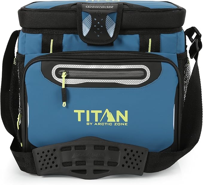 Titan by Arctic Zone Deep Freeze Cooler - Zipperless Hardbody Cooler - Deep Freeze Insulation, HardBody Liner, and SmartShelf