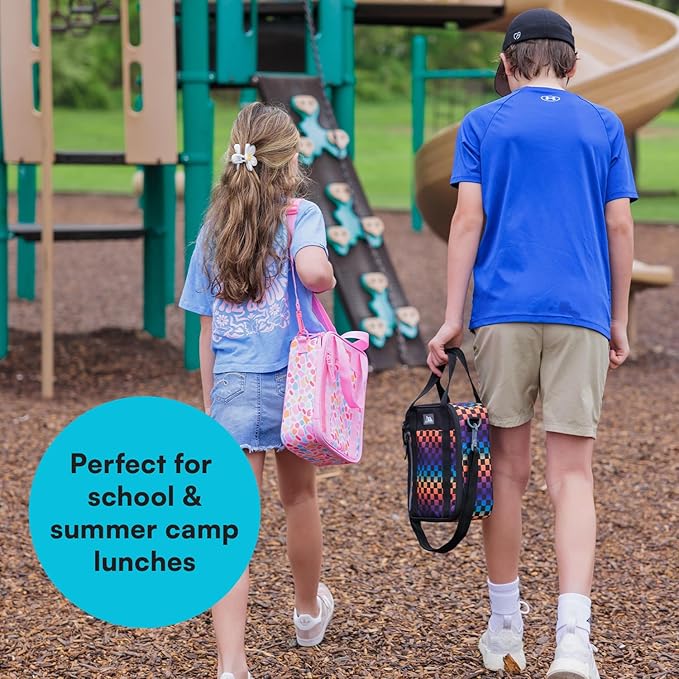 Arctic Zone Urban Lunch Box Combo with 210g Ice Pack and Sandwich Container, Tutti Fruiti