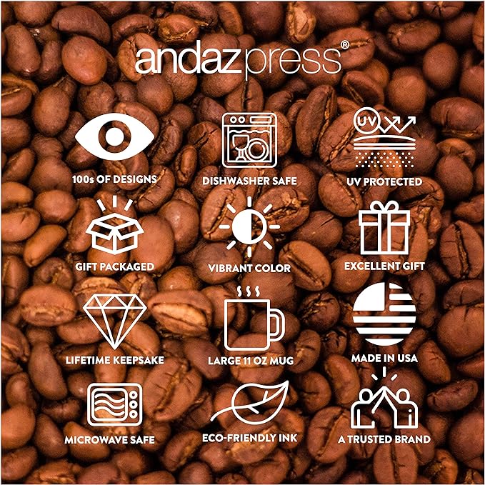 Andaz Press Mother's Day 11oz. Ceramic Coffee Tea Mug Gift for Mom, Currently Avoiding Housework, 1-Pack, Birthday Christmas Gift Ideas