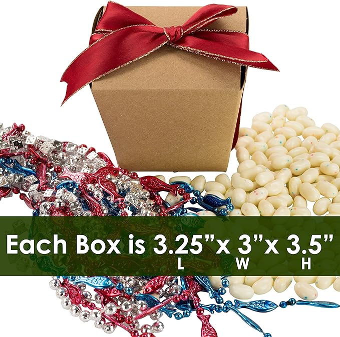 100% Recyclable 16oz Brown Chinese Take Out Boxes 50pk. Leakproof Greaseproof To-Go Containers For Restaurant Event Parties Food Service. Best Value Bulk Pack Microwaveable and Stackable Meal Pails.