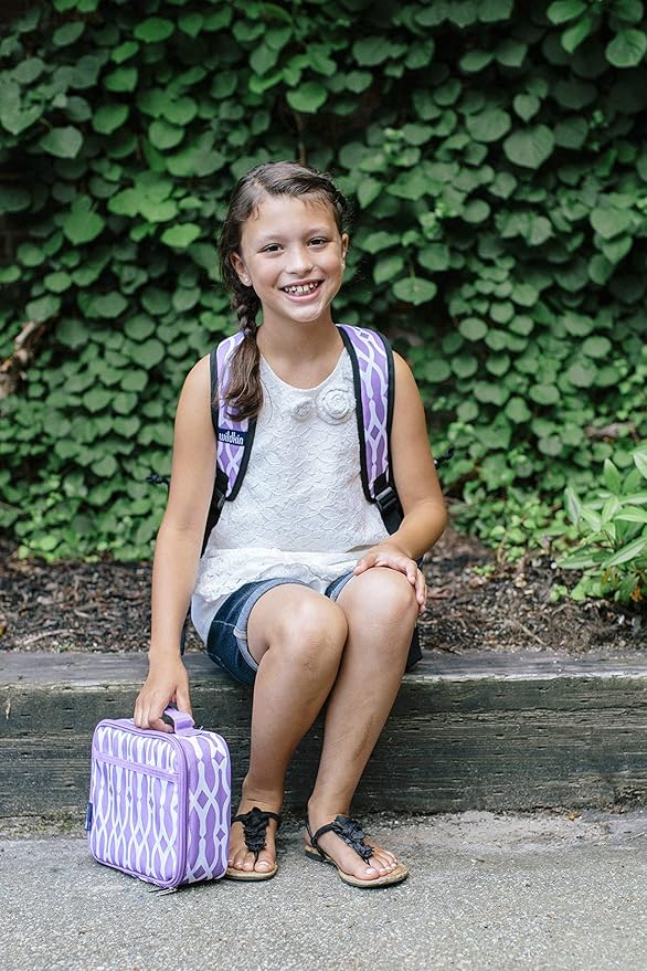 Wildkin Kids Insulated Lunch Box – Durable and Reusable for School & Travel - Owls