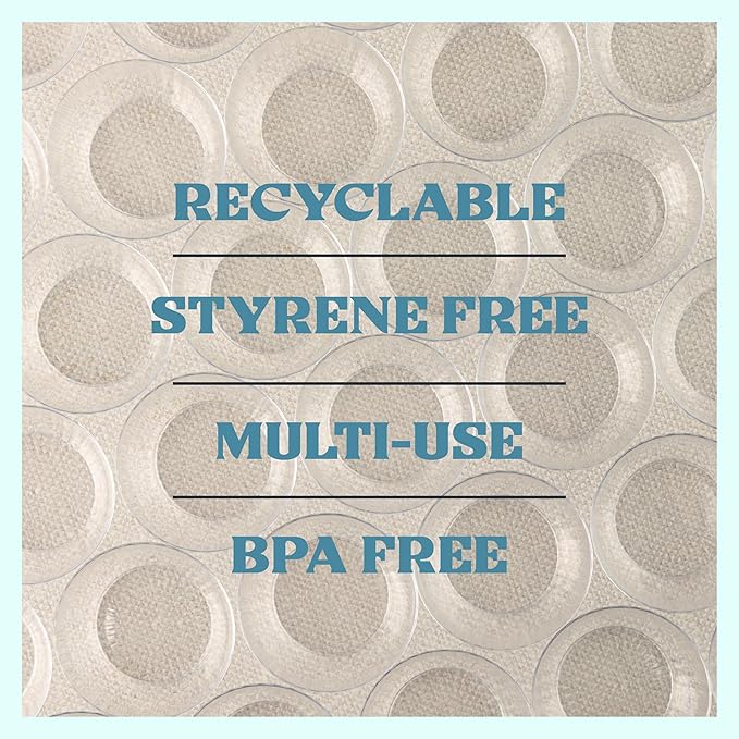 PLASTICPRO 1000 Pack Small Plastic Bowls Crystal Like 6 oz Bowls Elegant Bulk Pack Clear Plastic Bowls for Party and Occasions