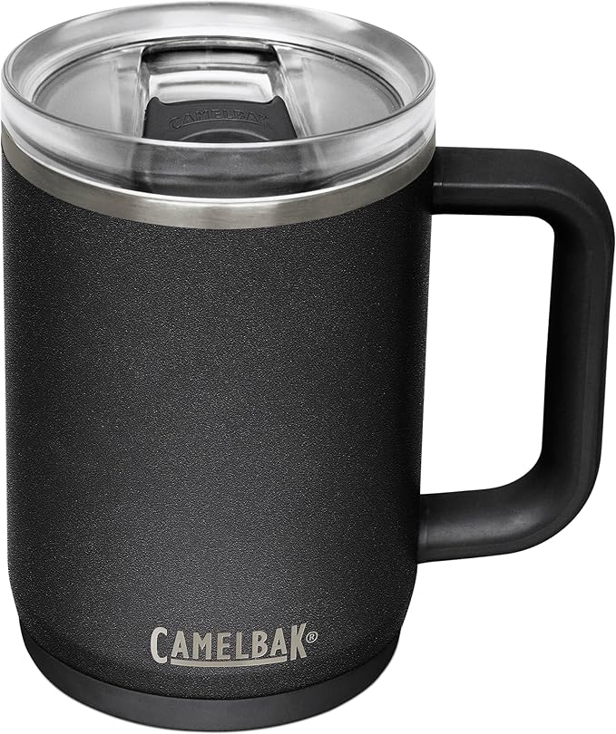 CamelBak Thrive Drinkware Insulated Stainless Steel Mug Black, 16oz